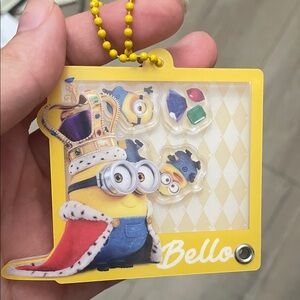 Yellow Minion Keychain